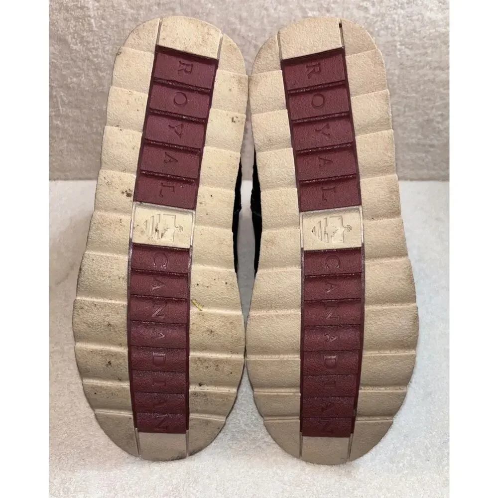Royal Canadian Caplan Black Zip Boots Waterproof Men Size 8.5